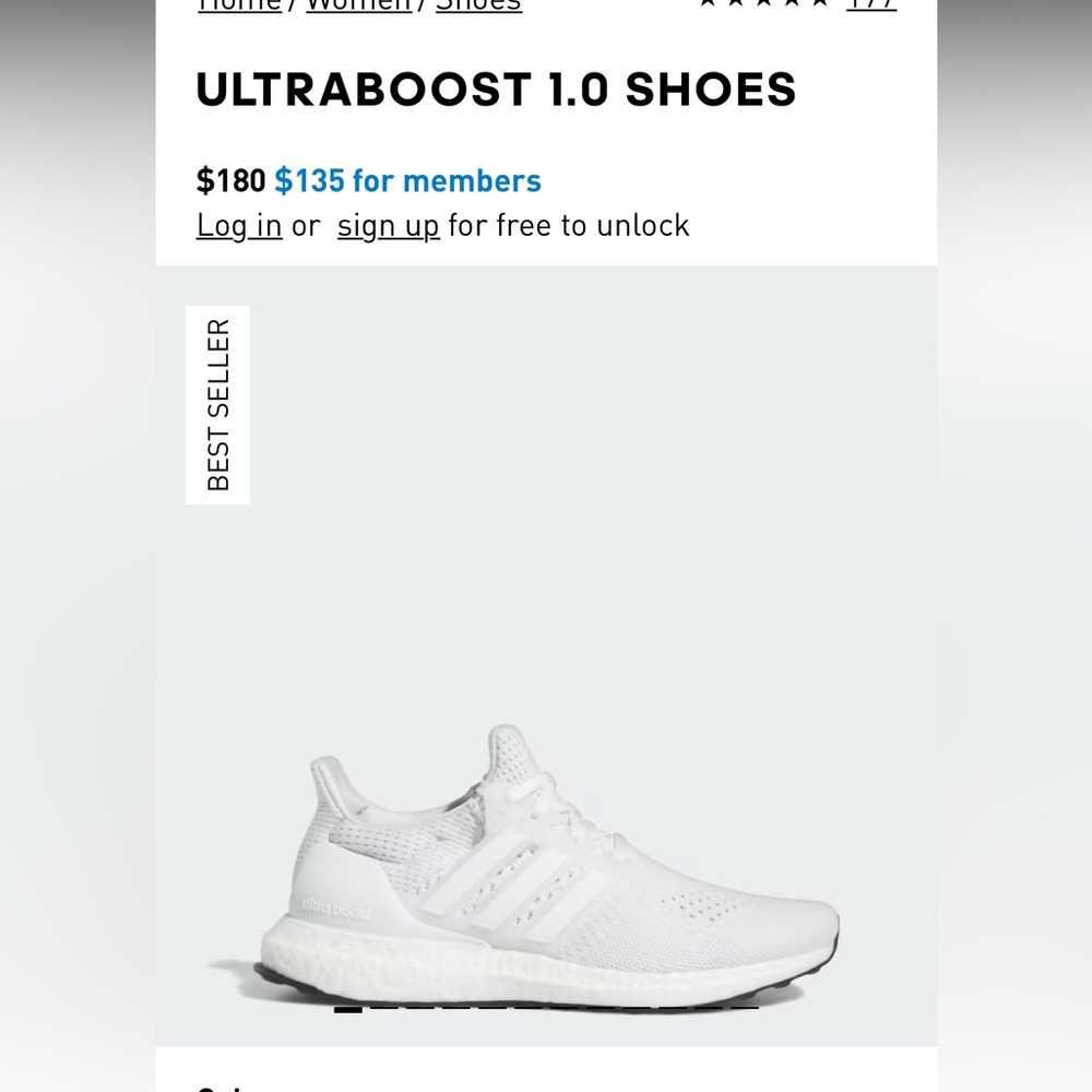 Adidas ULTRABOOST 1.0 SHOES